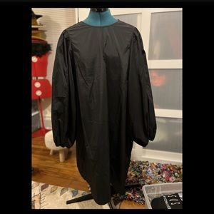 Windbreaker Ballon Sleeve Dress